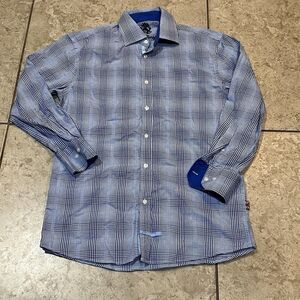English Laundry Men’s Long Sleeve Size M 15-15.5/34-35 Button Down Stretch Shirt
